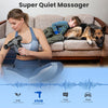 Massage Gun, Deep Tissue Massager Gun for Pain Relief, Percussion Muscle Massage Gun for Athelets, Handheld Electric Back Massager with 30 Speed Levels & 9 Massage Heads
